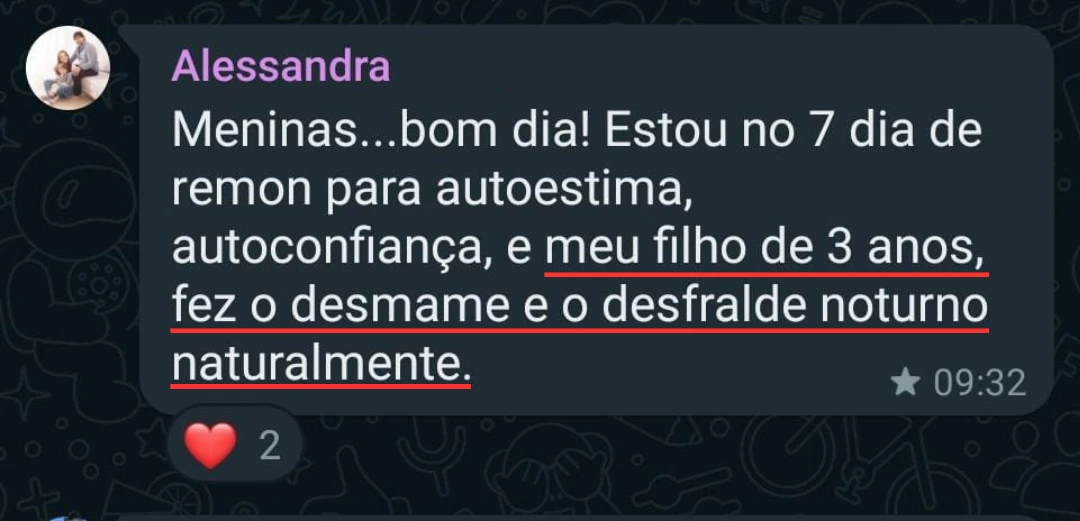 Desfralde noturno aos 3 anos, naturalmente