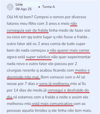 Desfralde do dia conquistado em 14 dias