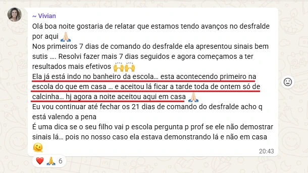 A tarde toda de calcinha, na escola e em casa